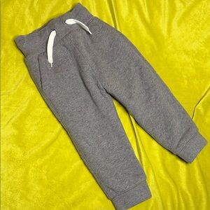 GAP Toddler Gray Kids Jogger Pants fleece lined